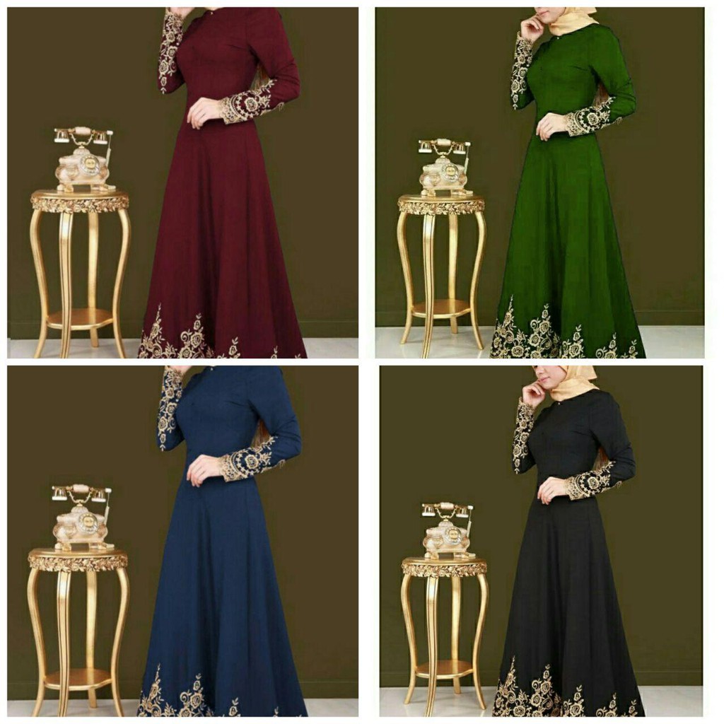 Restok Arabic Maxy Bordir