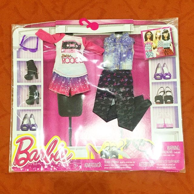 Baju Barbie Rocker Set