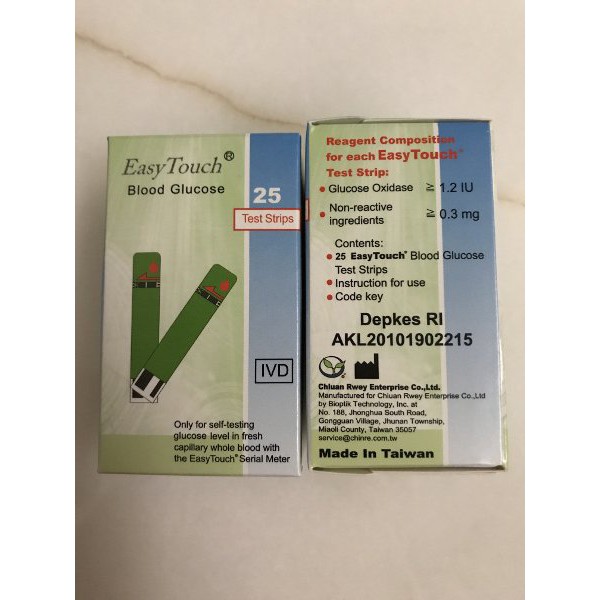 Termurah STRIP EASY TOUCH GULA  Diskon