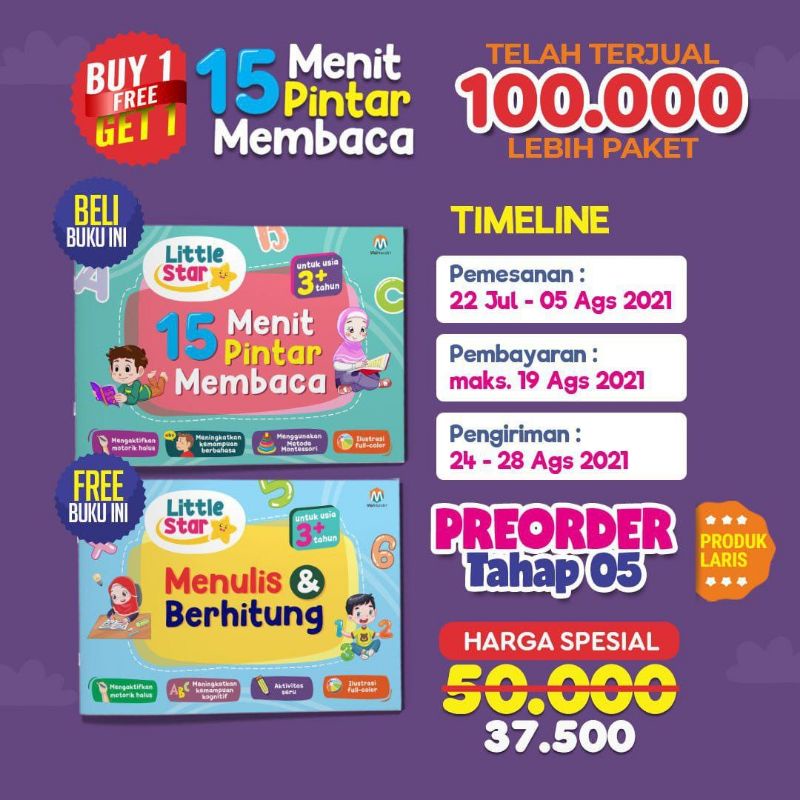 buku 15 menit pintar membaca