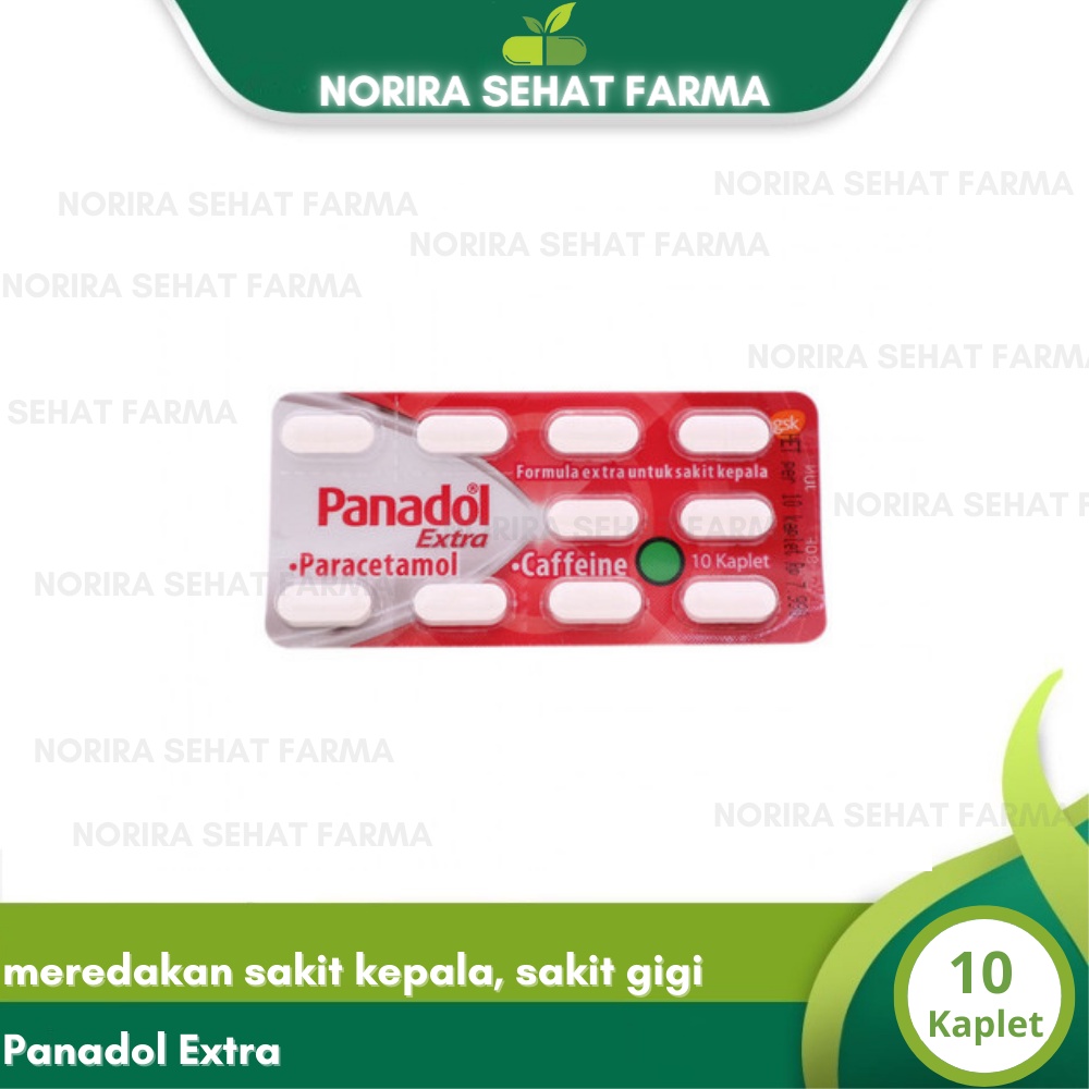 Panadol Extra / Panadol Merah - 10 Kaplet