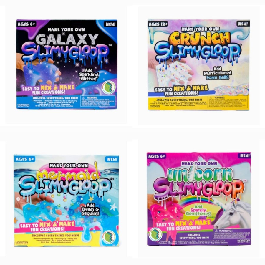 Slime Slimygloop 4 Pack DIY