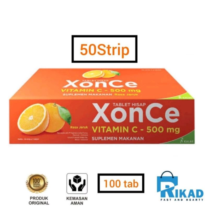 Xonce Isi 100 tablet hisap