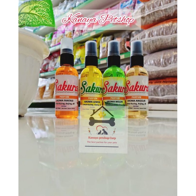 Parfum Sakura 60ml - Parfum Kucing