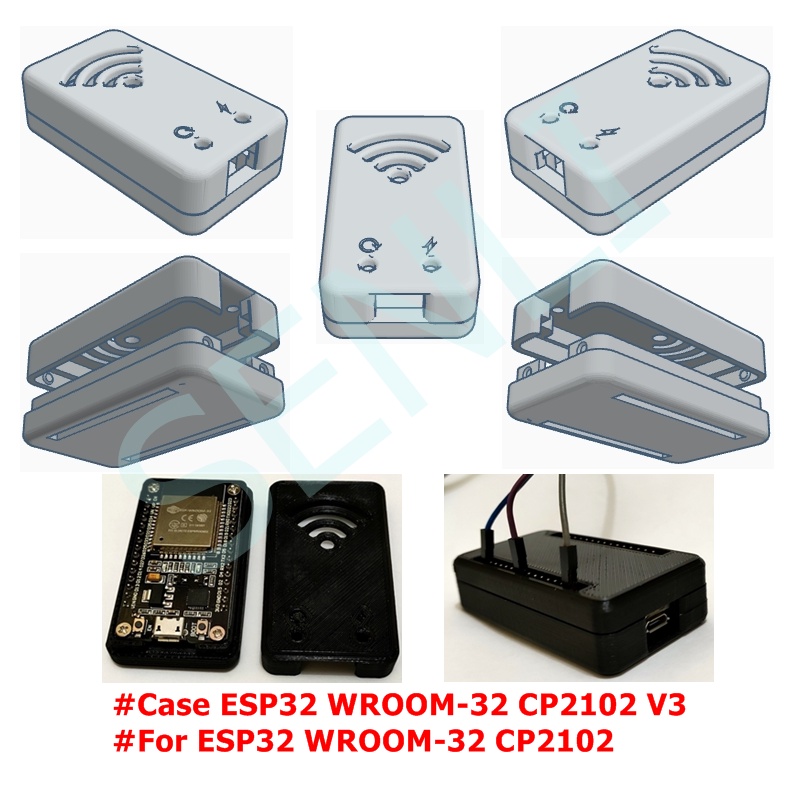 Case ESP32 WROOM 32 V3