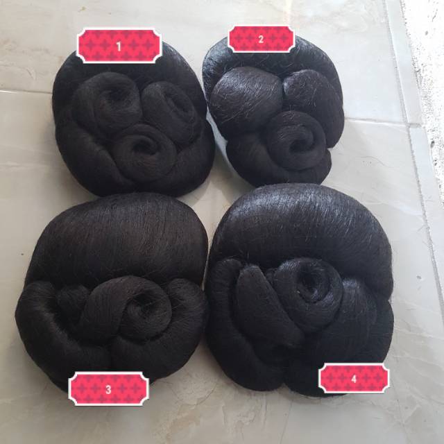 sanggul kecil