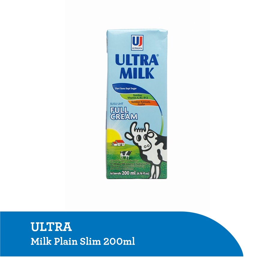 Ultra Milk Slim Plain 200 ml