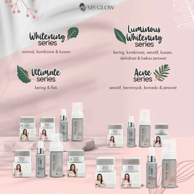 Paket Cream Ms Glow komplit