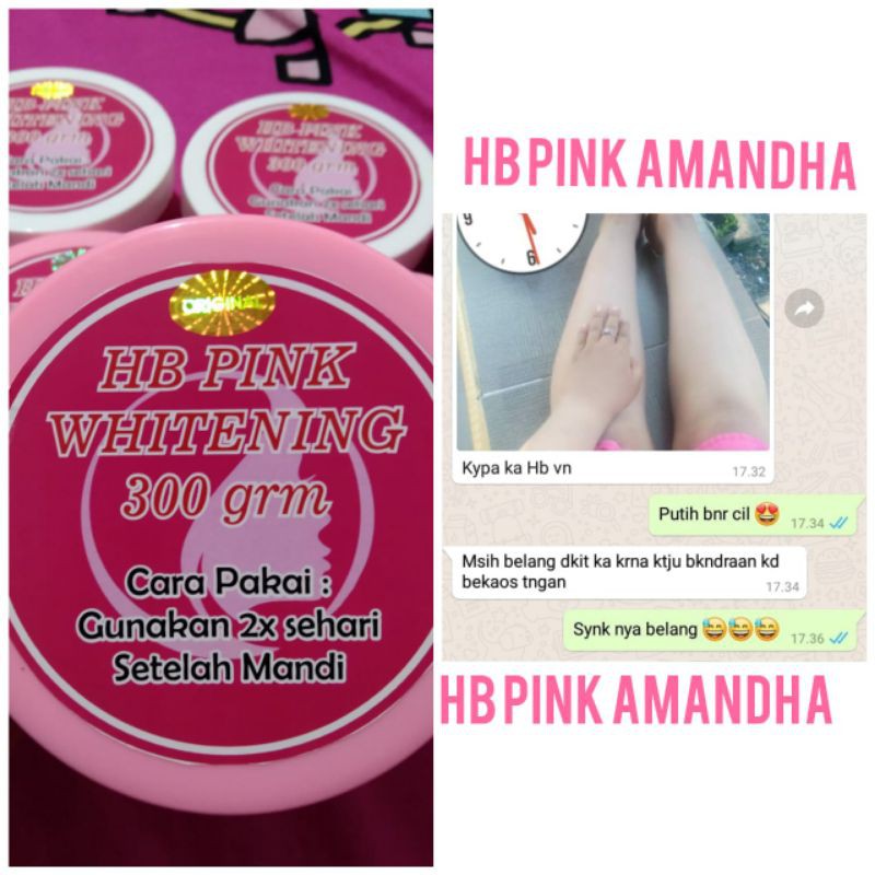 hb pink whitening