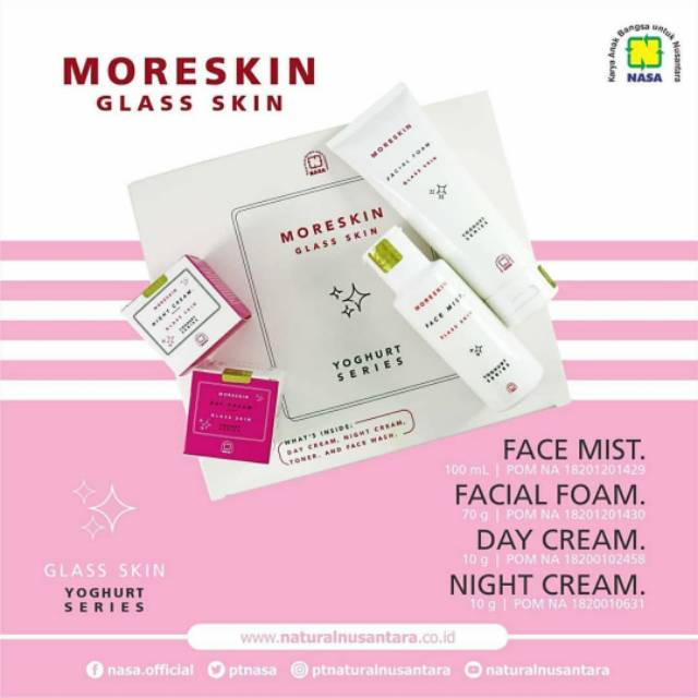 Moreskin Glaskin Paket