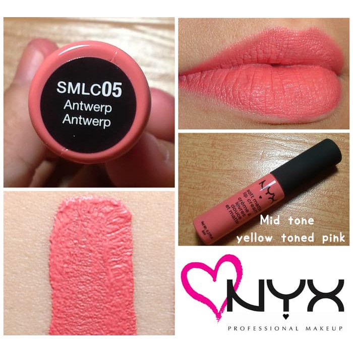 NYX Soft Matte Lip Cream - Antwerp