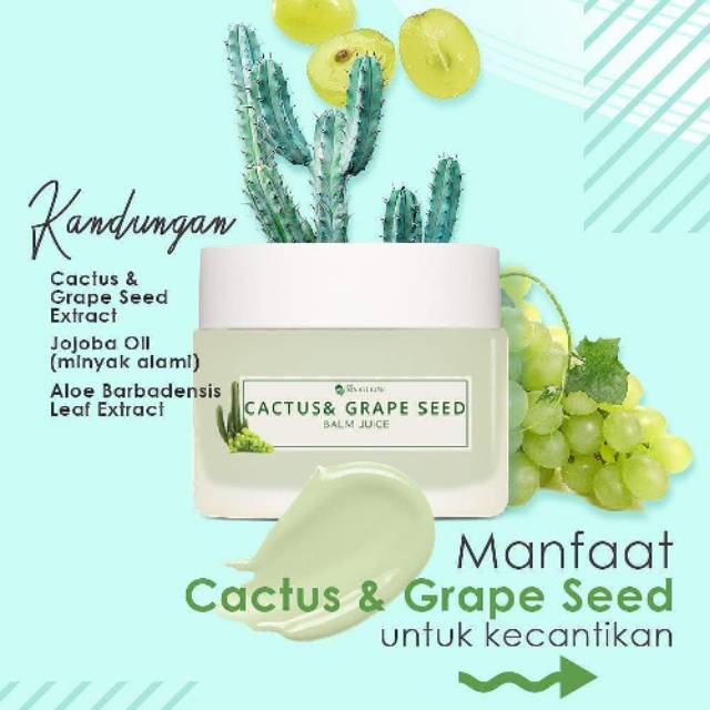 Cactus & Grape seed juice balm