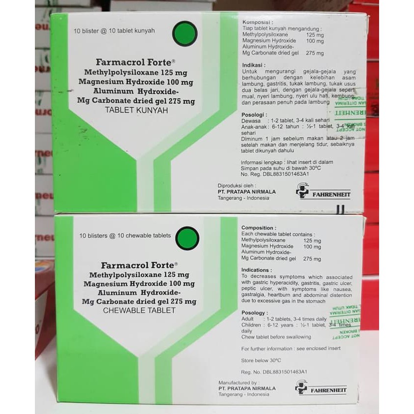 Farmacrol Forte tablet PROMO