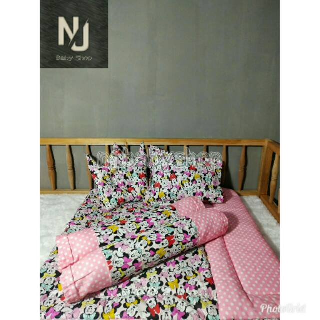 Bedding Set Bayi Bantal Guling Kasur Murah