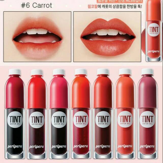Peripera water tint gel