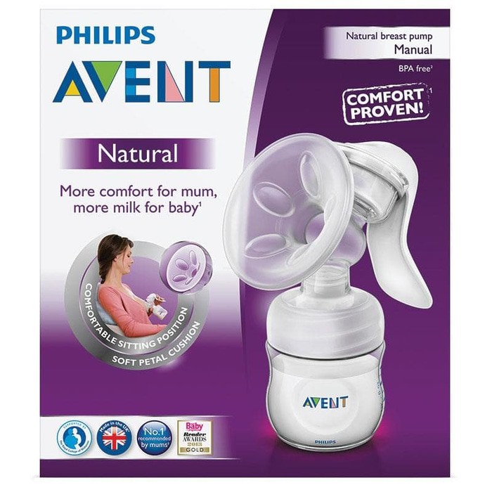 BREAST PUMP AVENT MANUAL / POMPA ASI