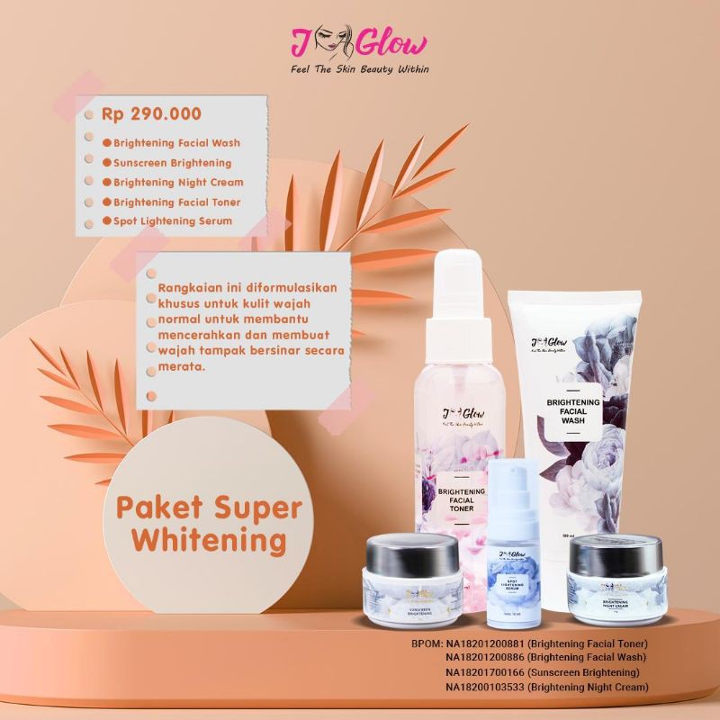 JGLOW PAKET SUPERWHITENING
