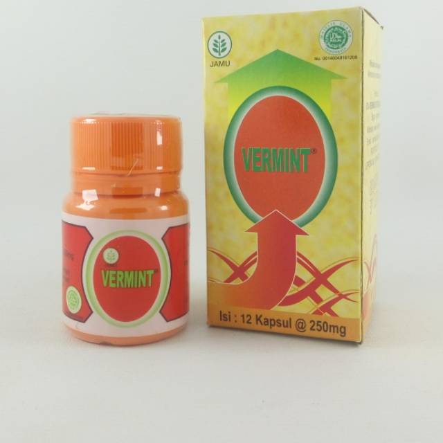 Vermint kapsul isi 12