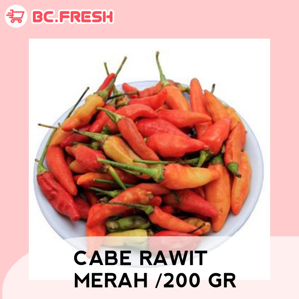 Cabe rawit merah 250 gram