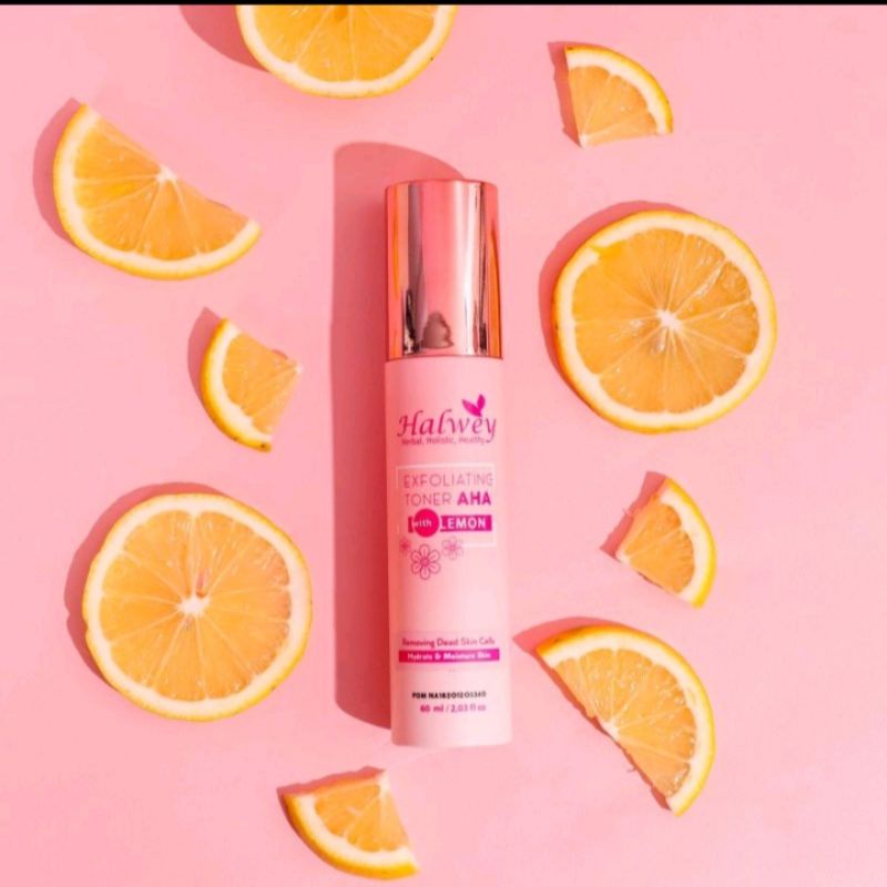 Exfoliating toner by HALWEY