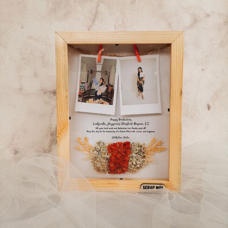 Dried Flower Frame | Kado Spesial