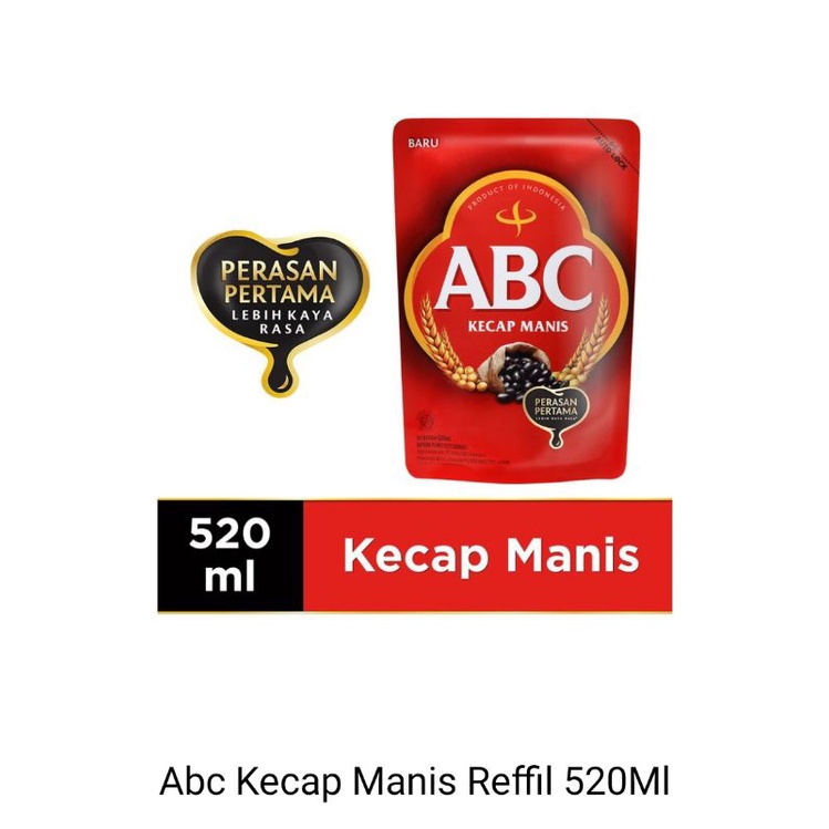 ABC kecap manis 520ml