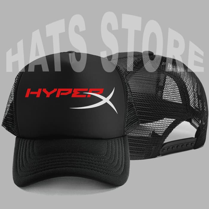 TOPI TRUCKER LOGO HYPERX