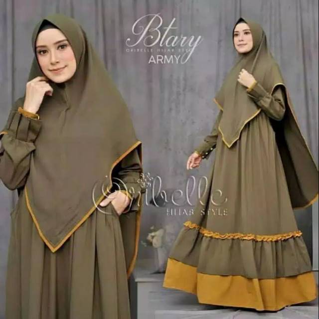 Gamis syari polos