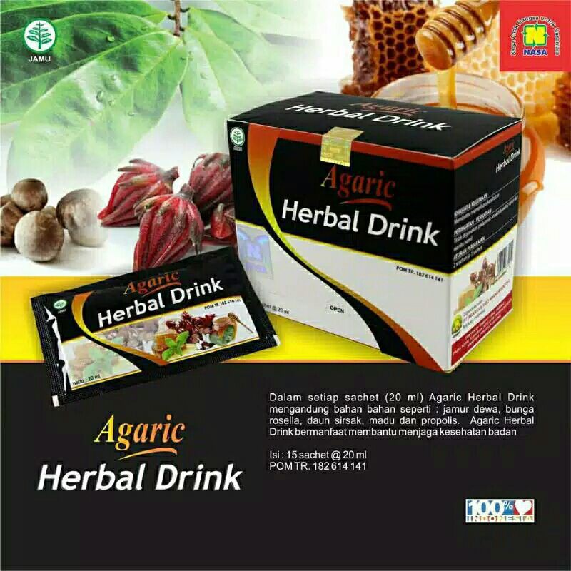 AGARIC HERBAL DRINK NASA ( ECER )