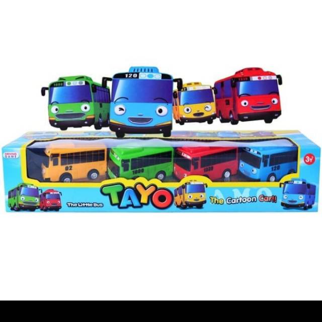 Mobil tayo 1 set isi 4pcs pull back