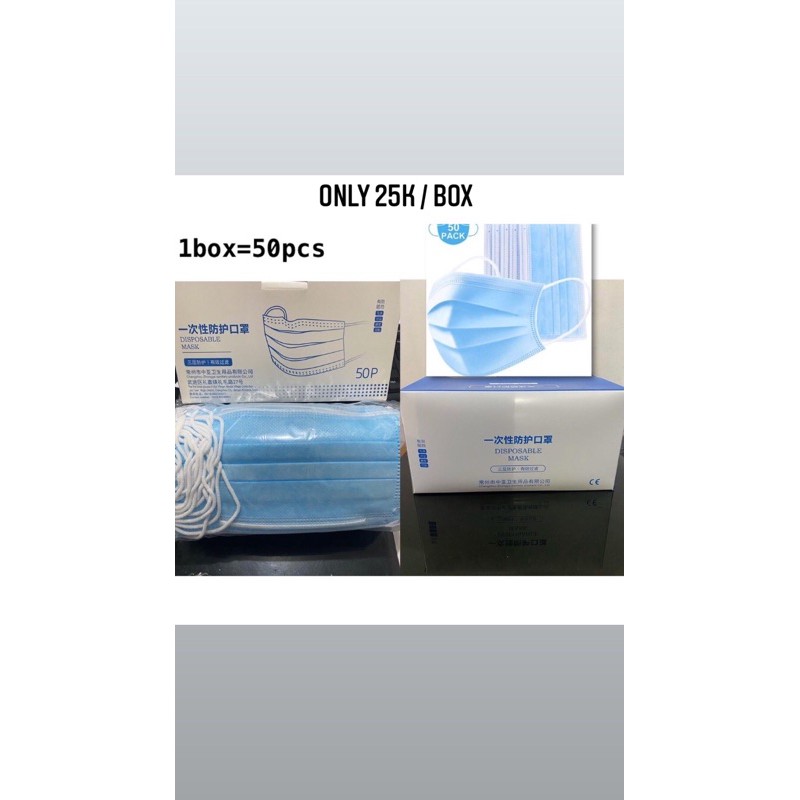 masker cantol isi 5pcs
