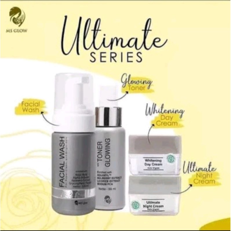 MS GLOW Paket ULTIMATE Flek Hitam