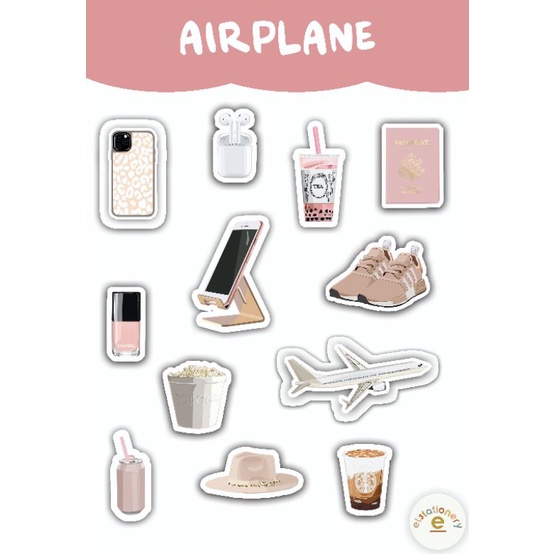 AIRPLANE STICKER EDITION