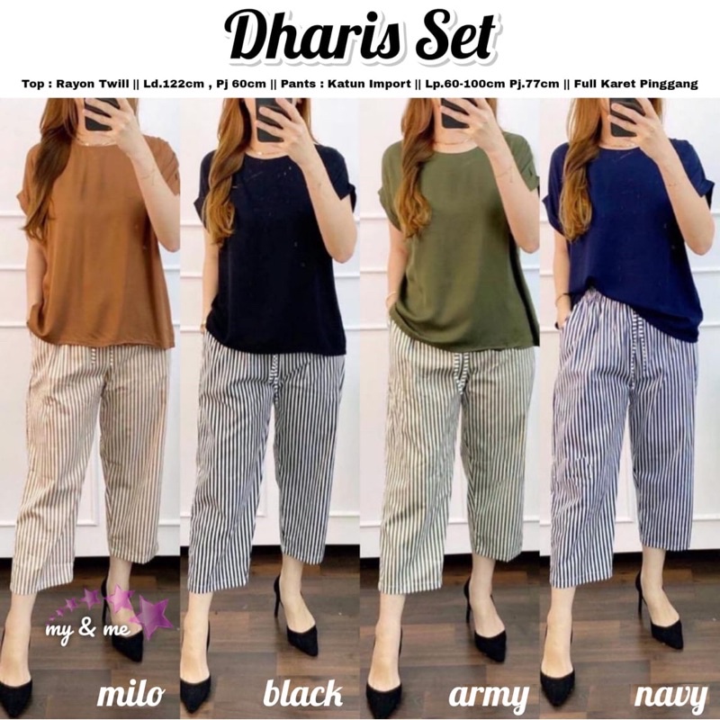DHARIS SET by MY&ME