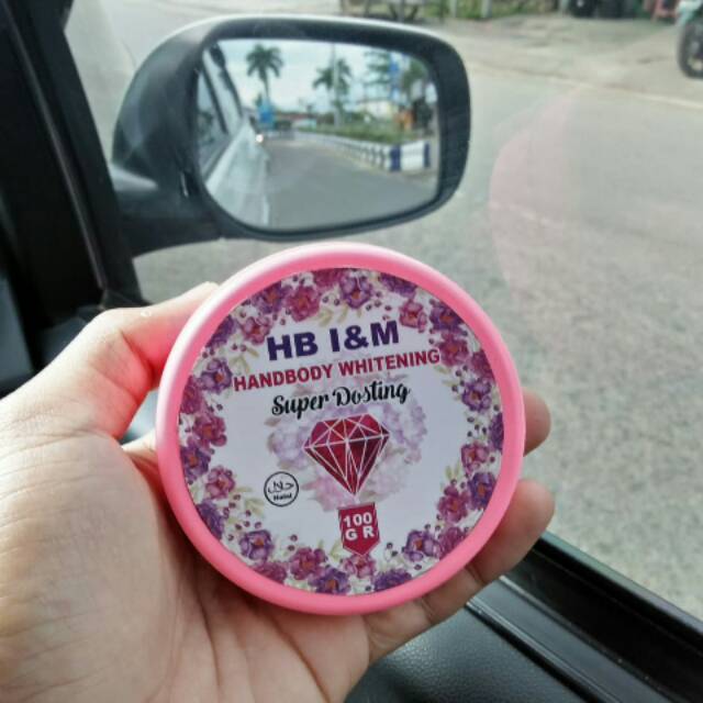 Hands body whitening