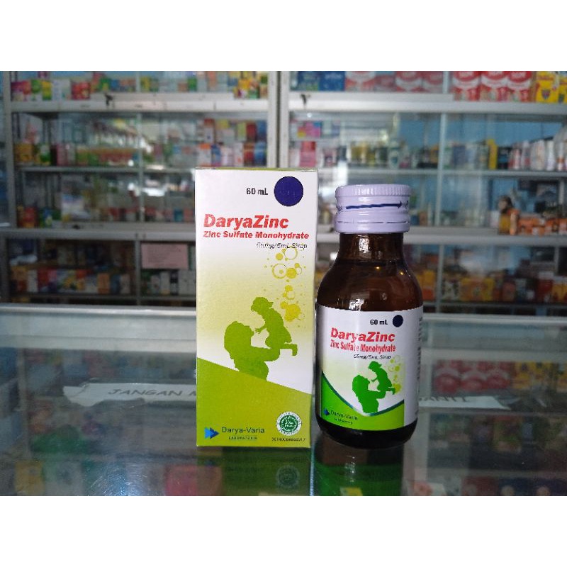 DARYAZINC SYRUP 60ML