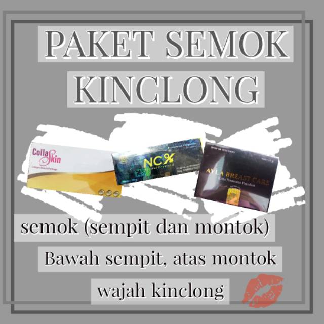 Paket semok dan gloeing nasa