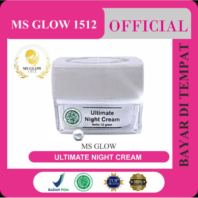 MS GLOW ULTIMATE NIGHT CREAM