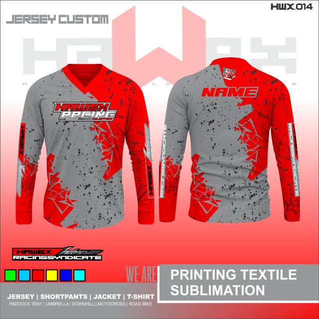 KAOS JERSEY SEPEDA MTB DOWNHILL