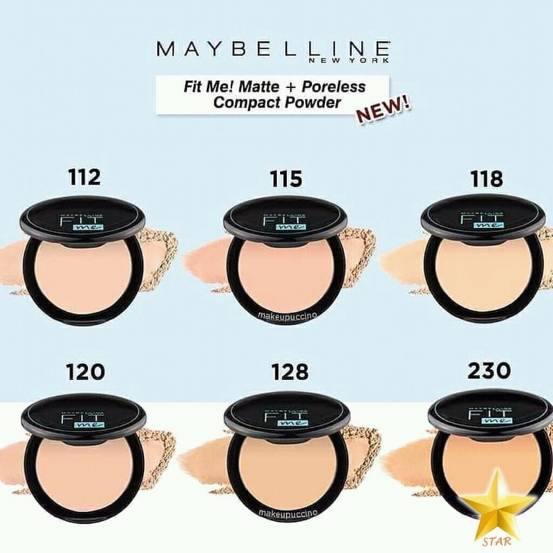 MAYBELLINE FIT ME MATTE + PORELESS COMPACT POWDER