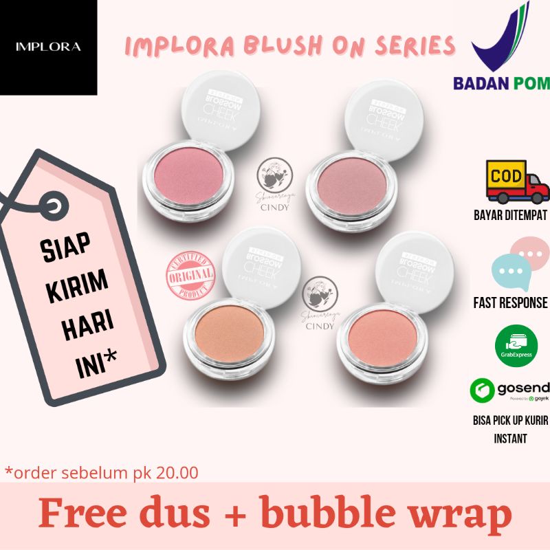 Implora Cheek Blossom Blush On - IMPLORA BLUSH ON