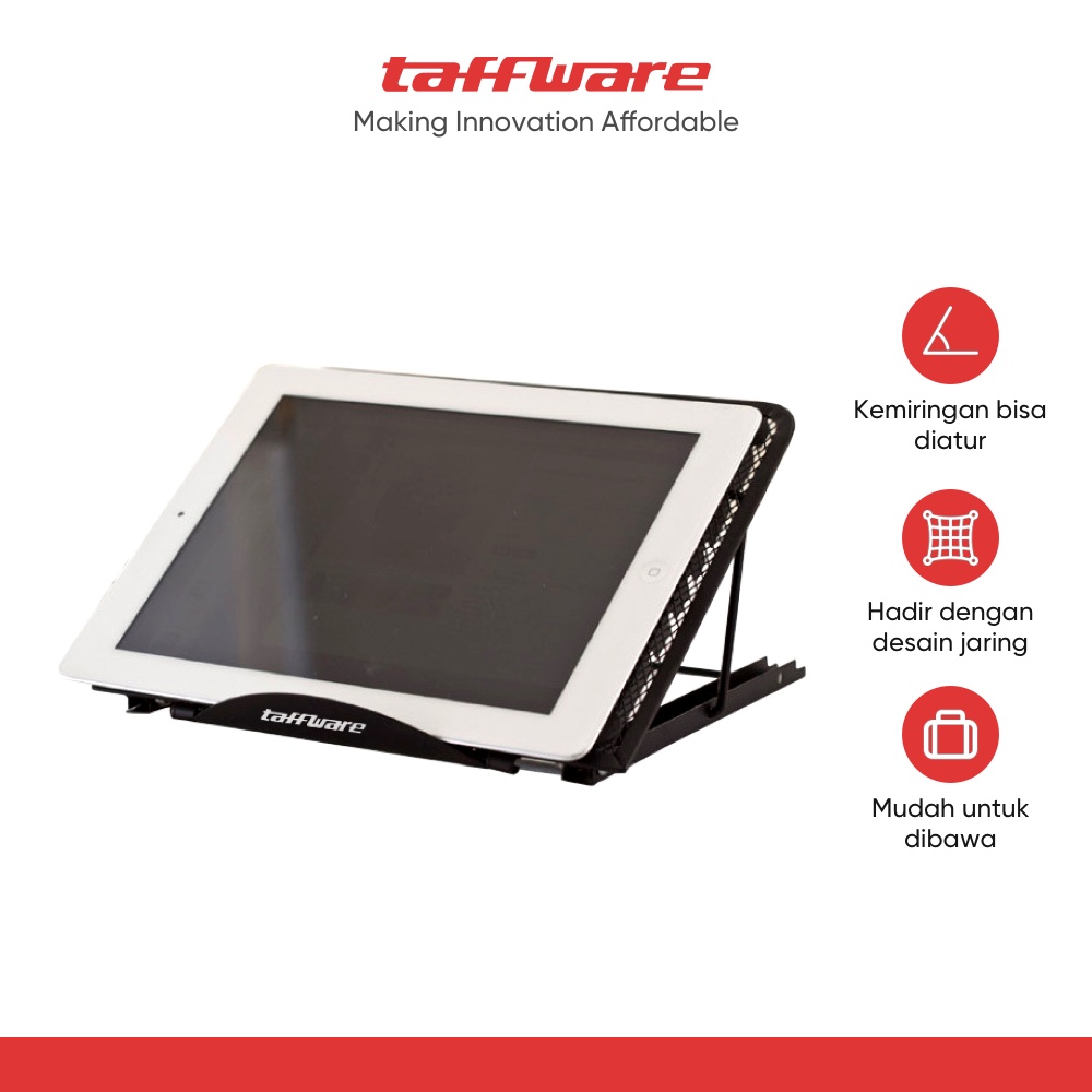 Taffware Portable Laptop Stand Adjustable Angle - IV012