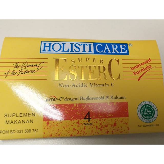 Holisticare ester c isi 4 tablet