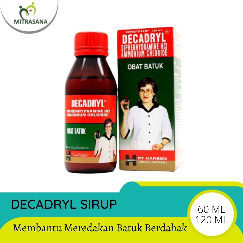 Decadryl Sirup 60 ML / 120 ML