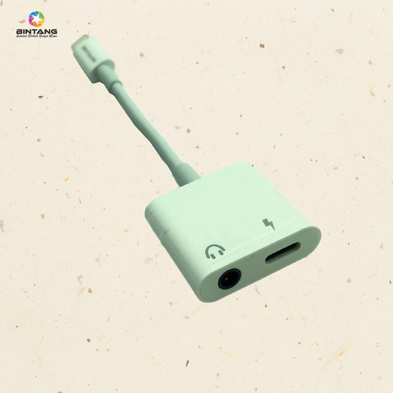 2IN1 ADAPTER LIGHTNING TO LIGHTNING+3.5