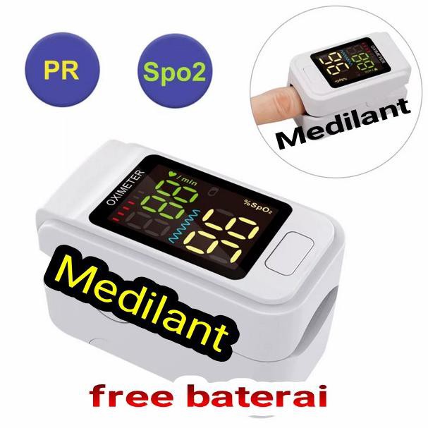 Oximeter fingertip..pulse oximeter - Putih .