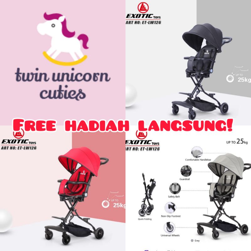 Magic stroller ET-LW126 2arah