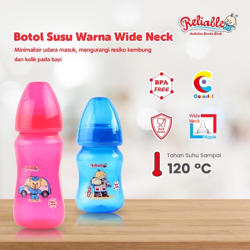 Reliable Wide Neck Bottle 160ml & 200ml