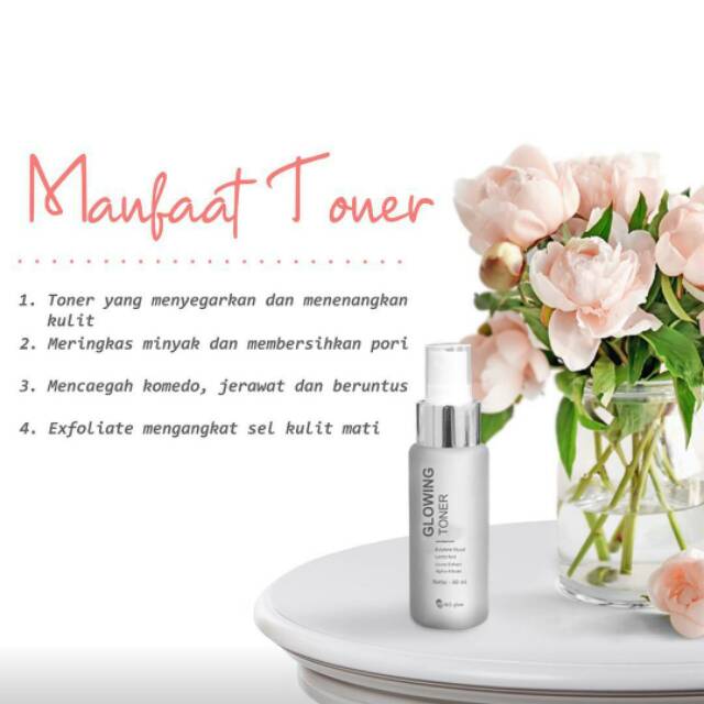 Glowing toner msglow