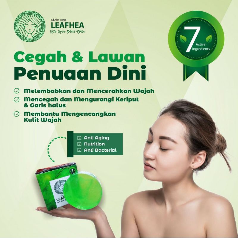 SABUN LEAFHEA HERBAL ORIGINAL